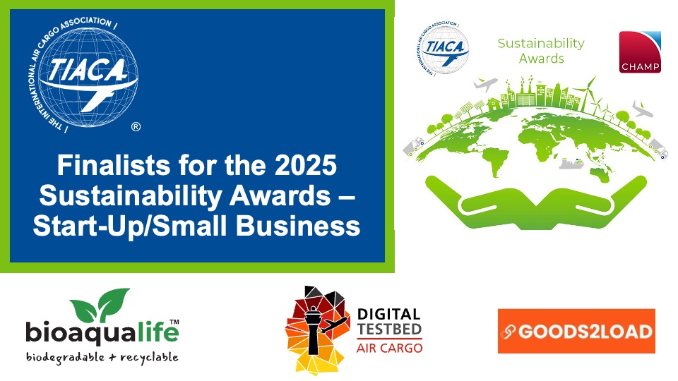 TIACA Announces the Three Finalists in Sustainability Awards