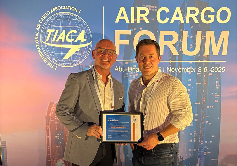 TIACA Welcomes Magma Aviation as its New Member, Joining Global Air Cargo Leaders to Advance Industry Standards